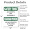Signmission Safety Culture Sign, 10 in Width, Aluminum, Rectangle, Bilingual OS-2PACK-SF-A-1014-L-10730 - alternate 6